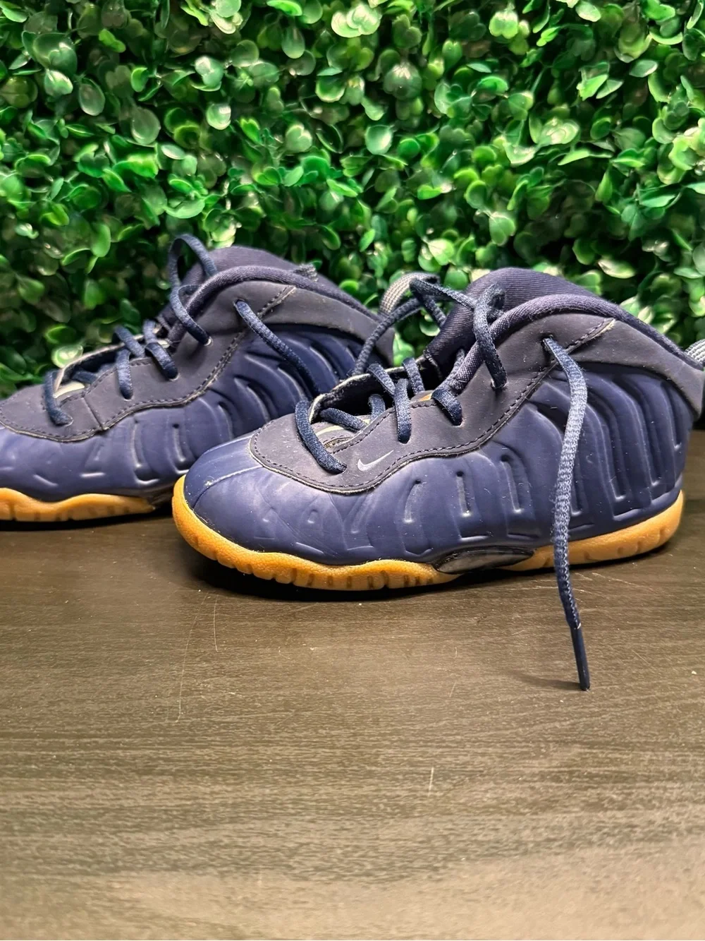 Nike Little Posite One “Obsidian Gum”